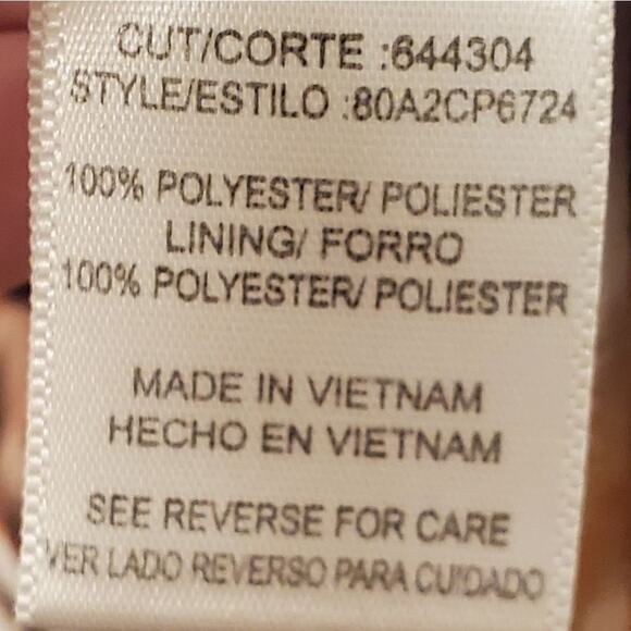 HALO CHEVRON slightly‎ sheer blouse plus size 3X - Picture 5 of 5